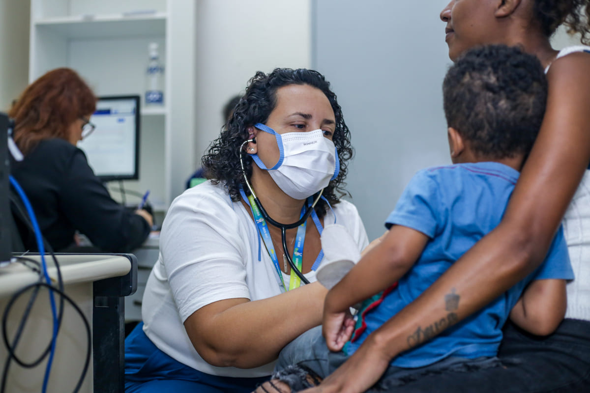Mais de 360 mil atendimentos pediátricos já foram realizados em 2024
