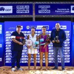 A paranaense Vitória Marchezini e a paulista Sophia Chow venceram, em Brasília, a dupla número 1 do ranking feminino | Fotos: Marcello Zambrana/DGW