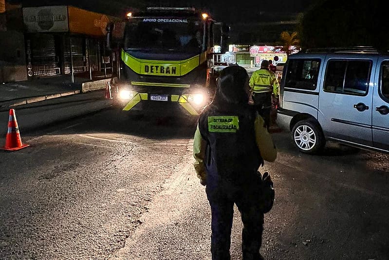 Detran flagra 39 condutores alcoolizados no fim de semana