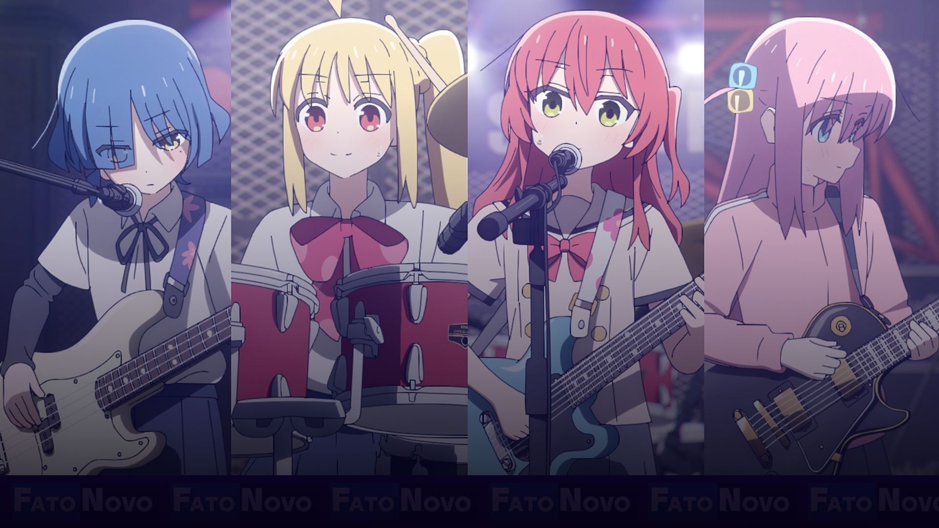 ‘Bocchi the Rock!’ estreia dublado na Crunchyroll