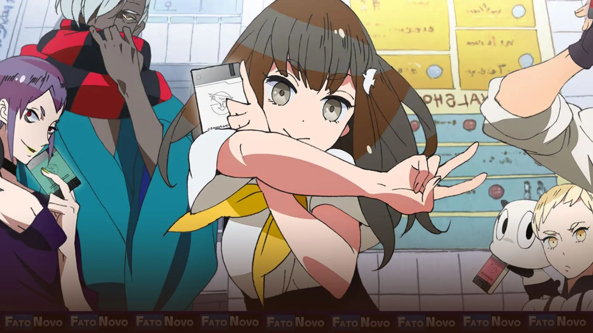 Gatchaman Crowds: Série estreia legendada na Anime Onegai