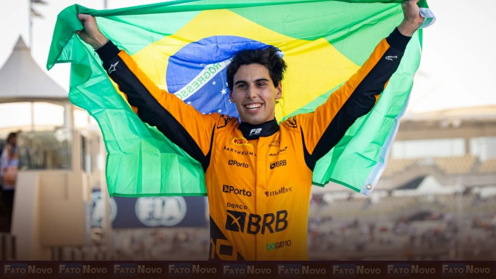 Patrocinado pelo BRB, Gabriel Bortoleto conquista título inédito na Fórmula 2
