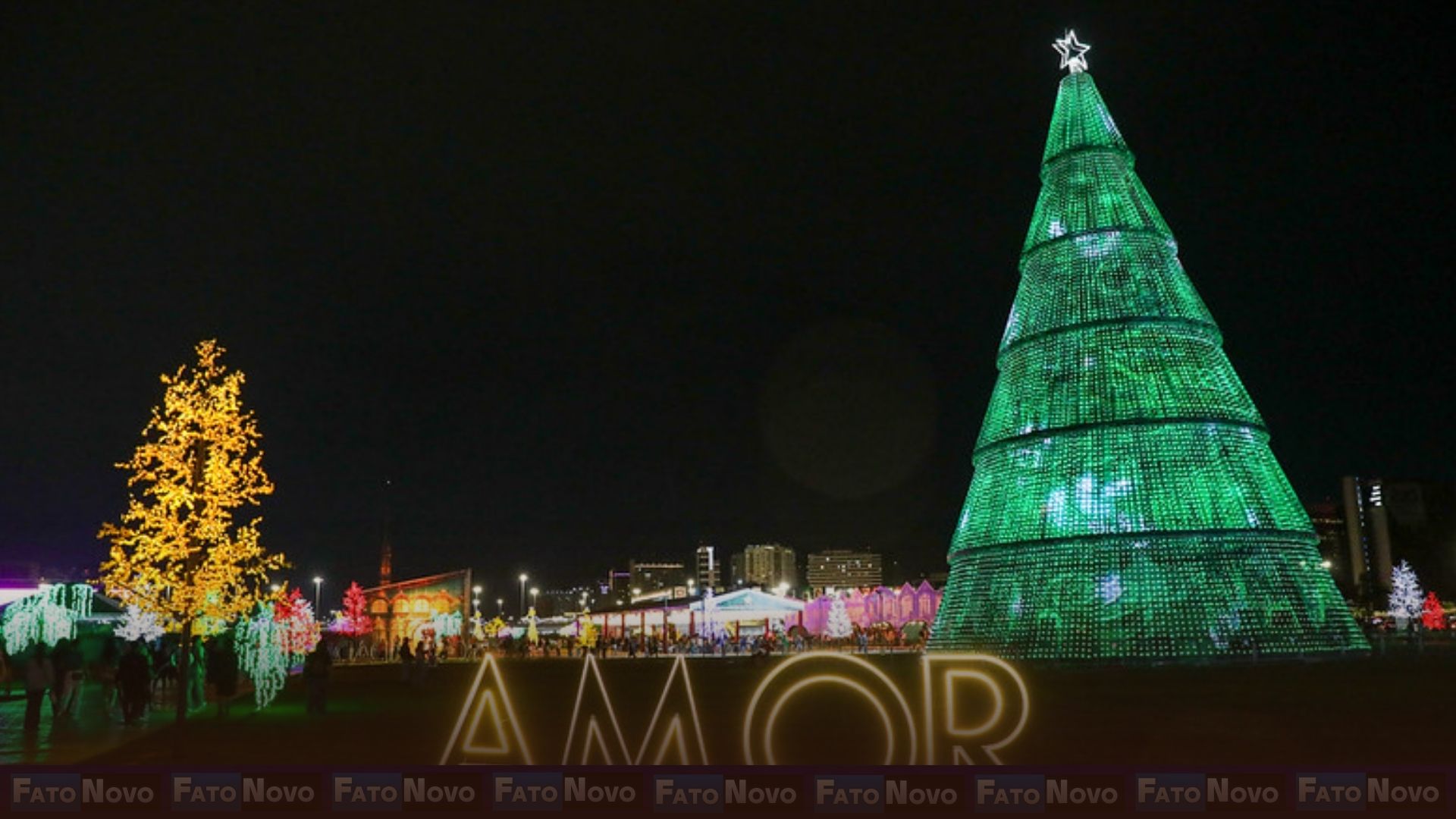 “Nosso Natal” é inaugurado com festa na Esplanada dos Ministérios