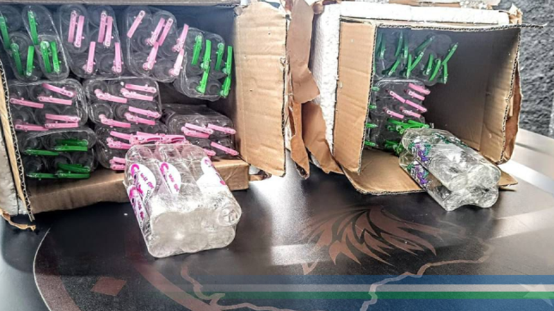 PMGO GRAER apreende 108 frascos de lança-perfume