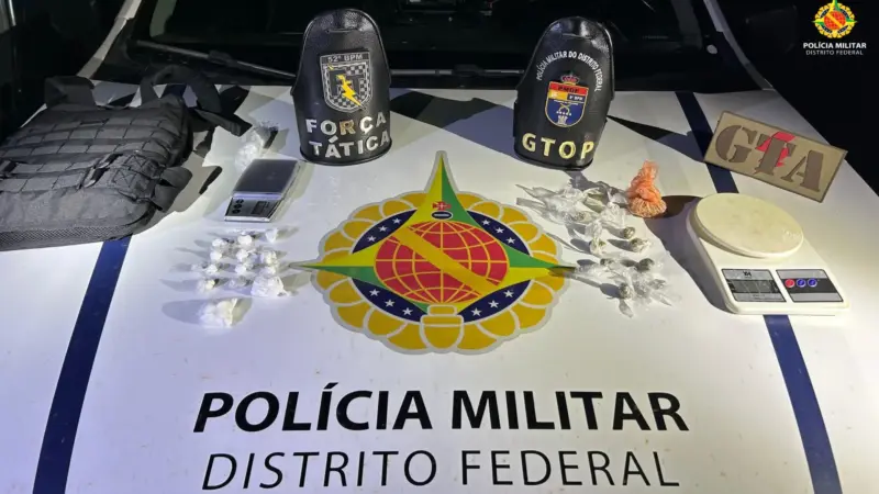 PMDF desarticula ponto de tráfico e recupera celular roubado em Ceilândia