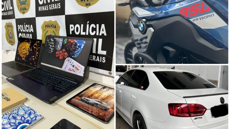 PCMG – Operação Sorte Grande combate lavagem de dinheiro e jogos de azar