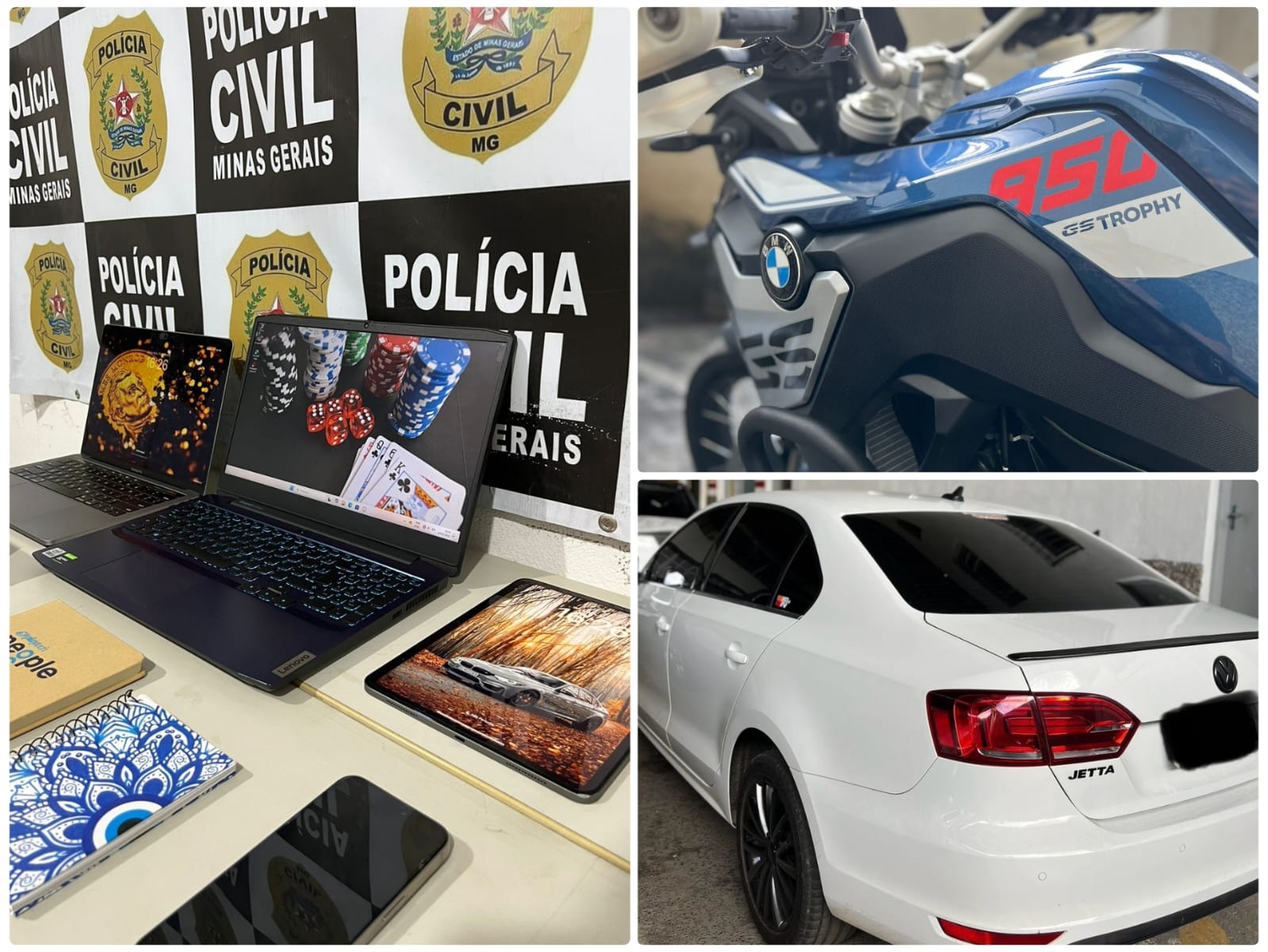 PCMG – Operação Sorte Grande combate lavagem de dinheiro e jogos de azar