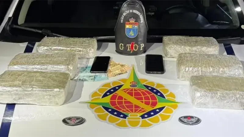 PMDF apreende drogas em Samambaia