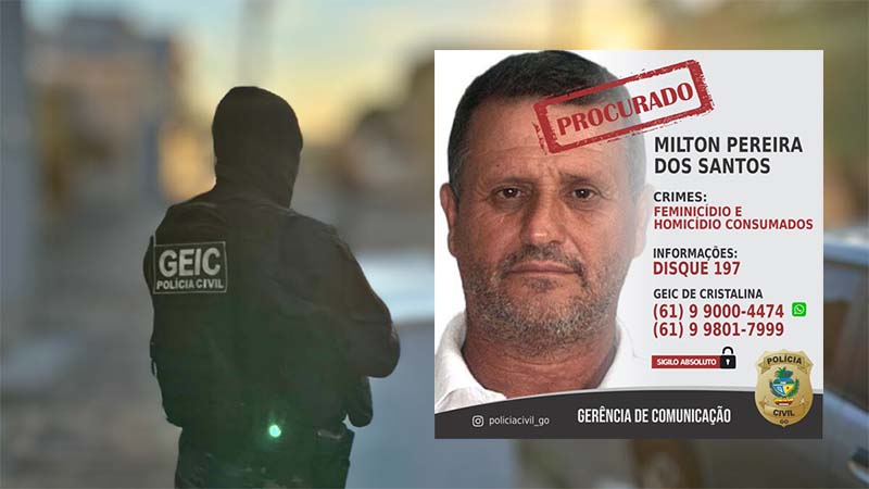 PCGO prende investigado por ajudar outro a matar mãe e padrasto de ex após fim de relacionamento