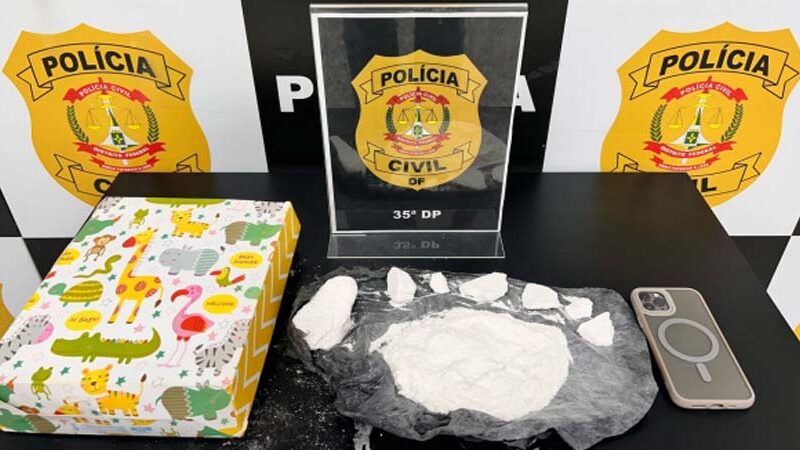PCDF prende mulher grávida acusada de tráfico de drogas