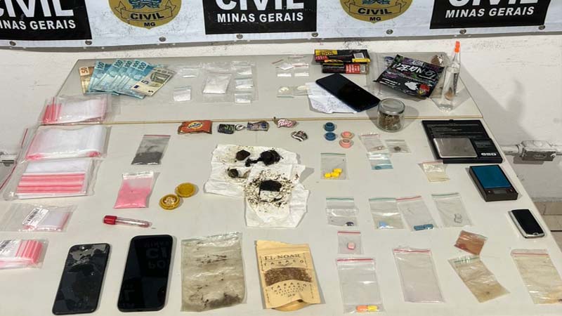 Juiz de Fora: PCMG prende estrangeiro e comparsa por tráfico de drogas