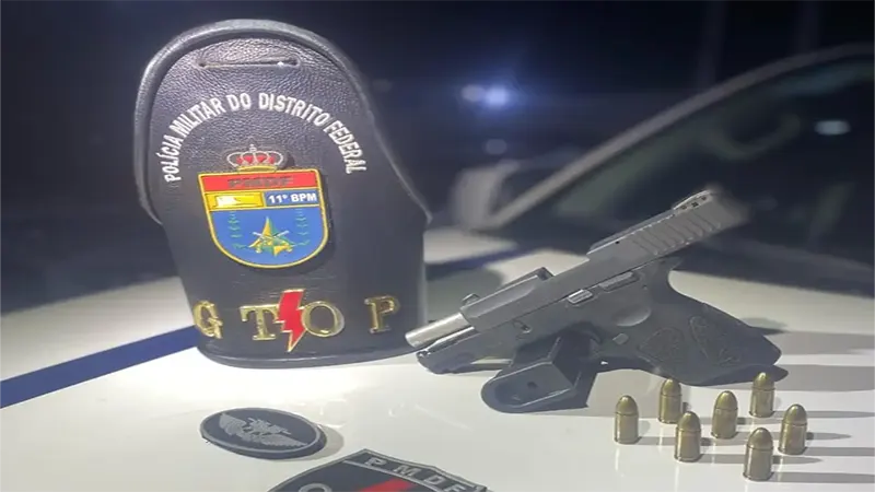 PMDF prende homem com arma de fogo em Samambaia
