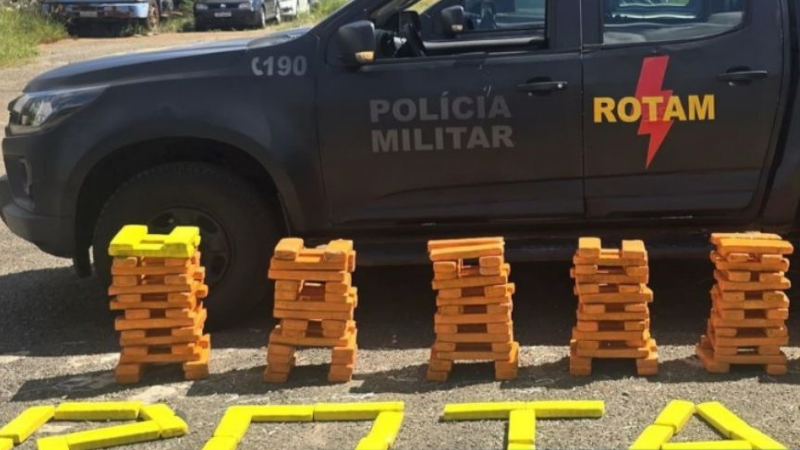 PMGO ROTAM EM AÇÃO: Sábado produtivo no combate ao tráfico