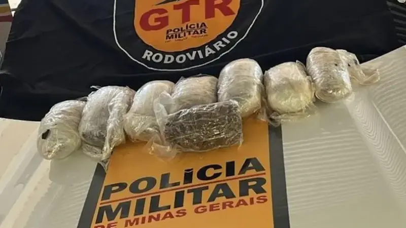 PMMG Frutal – Homem é preso com drogas avaliadas em 100 mil reais