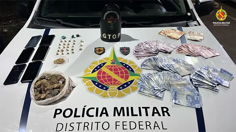 Moradora em situação de rua é detida traficando na Asa Sul