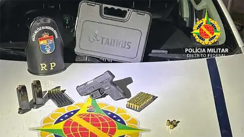 PMDF prende homem por disparo de arma de fogo em Ceilândia