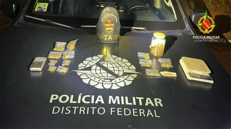 PMDF prende homem por tráfico de drogas em Samambaia