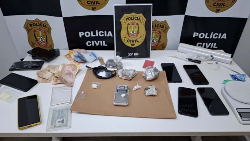 PCDF deflagra operação e prende indivíduos por tráfico e receptação