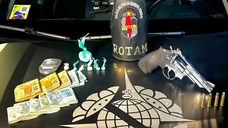 PMDF faz apreensões de armas de fogo em Samambaia