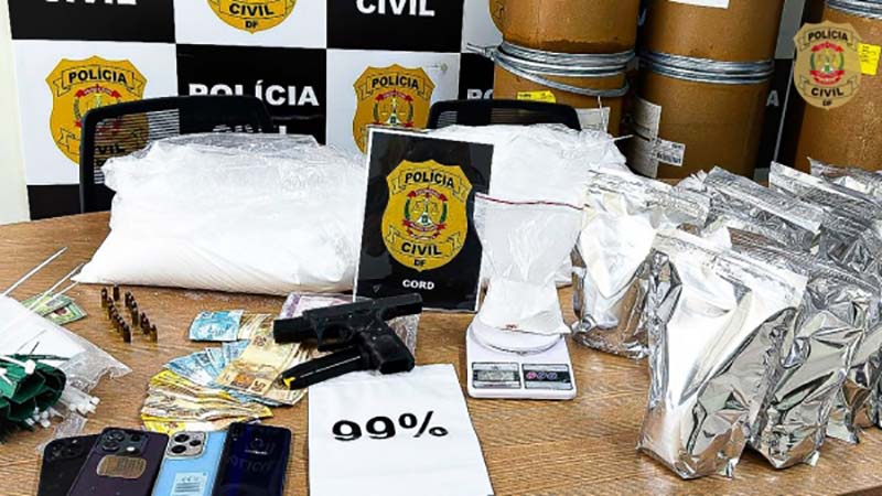PCDF deflagra Operação Amazônia e desarticula grupo de tráfico de drogas