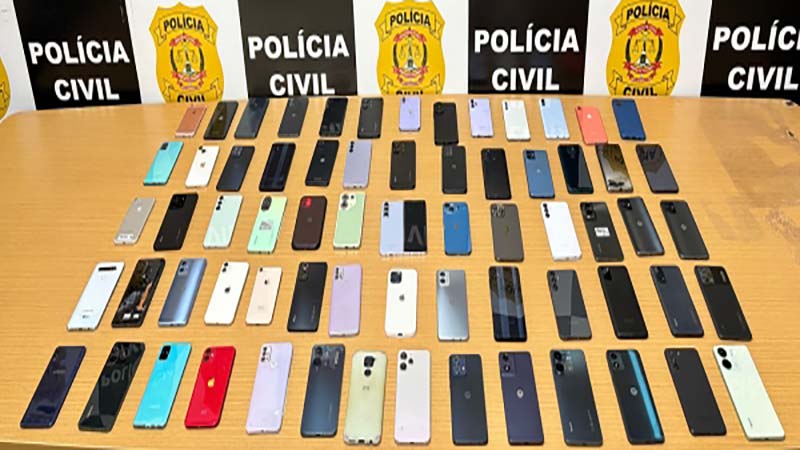 Em Operação Recovery – Parte 2, 19ª DP recupera mais de 60 celulares