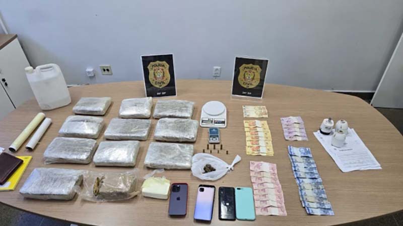 PCDF reprime tráfico de drogas em Samambaia Norte