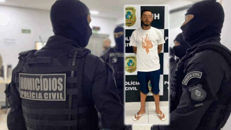 PCGO prende, pelo crime de homicídio, faccionado que matou rival no Acre e fugiu para Goiás