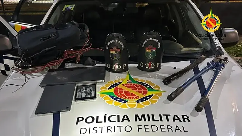 PMDF prende integrante de quadrilha especializada em furtos na Asa Norte