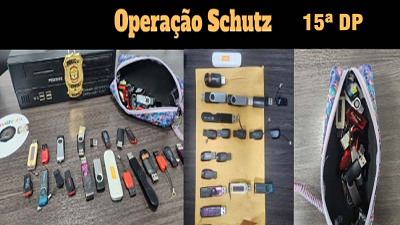 PCDF prende homem acusado de armazenar material com pornografia infantil