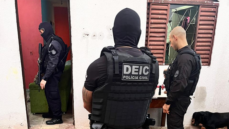 PCGO desmantela núcleo de tráfico de drogas com ramificações em outros Estados