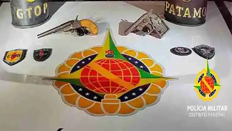 PMDF apreende adolescentes armados e prende dois homens em festa no Capão Cumprido