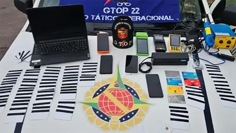 PMDF prende homem com 119 cartões clonados após golpe de R$ 50 mil