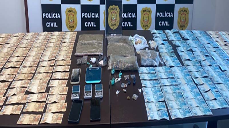Operação Fuchs: dois são presos por tráfico de drogas em Ceilândia
