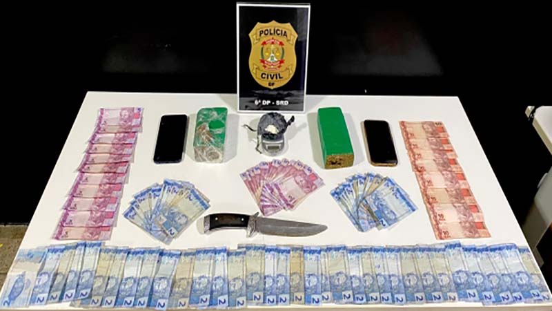 Operação Herança Maldita: homem é preso por tráfico de drogas no Paranoá