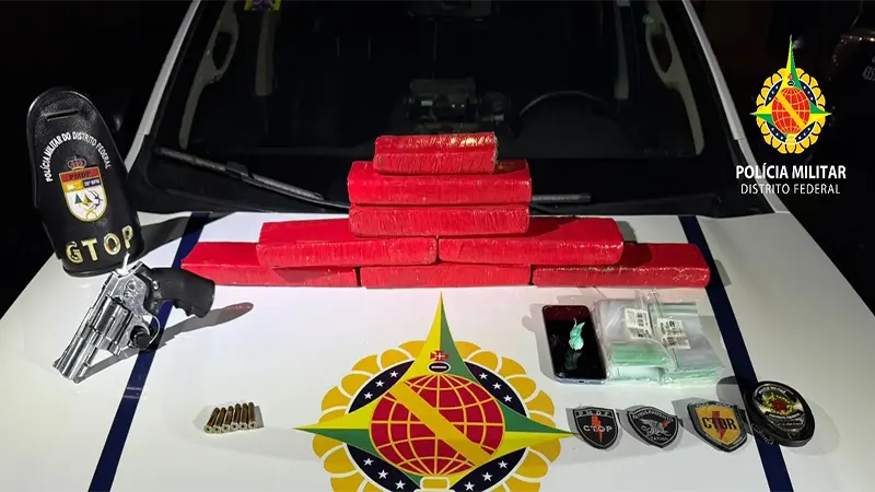 PMDF prende homem por tráfico de drogas no Paranoá