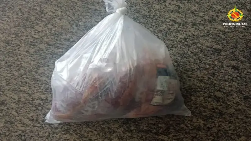 PMDF apreende indivíduo por furto de picanha em supermercado no Paranoá