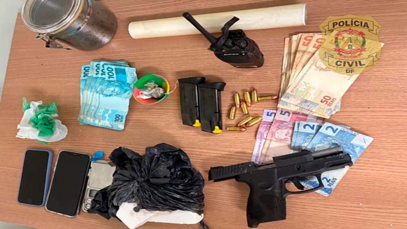 PCDF deflagra Operação Nexus para combater o tráfico de drogas na Candangolândia
