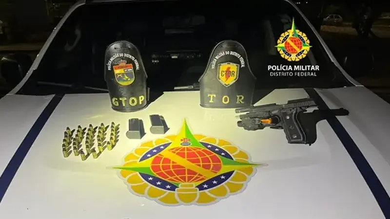 PMDF prende homem por porte ilegal de arma de fogo em São Sebastião
