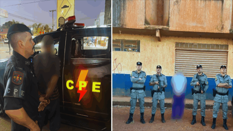 PMGO – quatro (04) foragidos foram recapturados em Padre Bernardo GO em menos de 12 horas