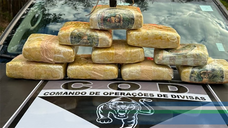 PMGO – tráfico interestadual de drogas – prisão de traficantes e apreensão de drogas
