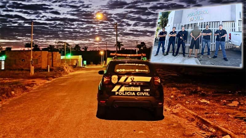 Em menos de 48h após o crime, PCGO prende homem que matou companheira em Alto Horizonte