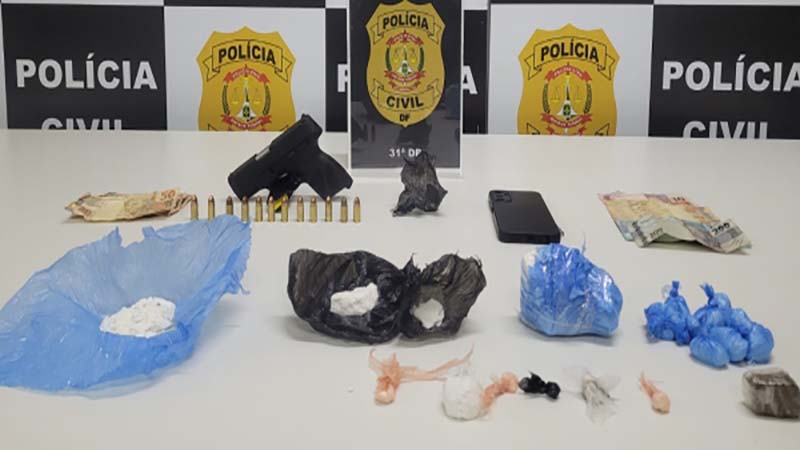 PCDF prende principal fornecedor de cocaína do Jardim Roriz