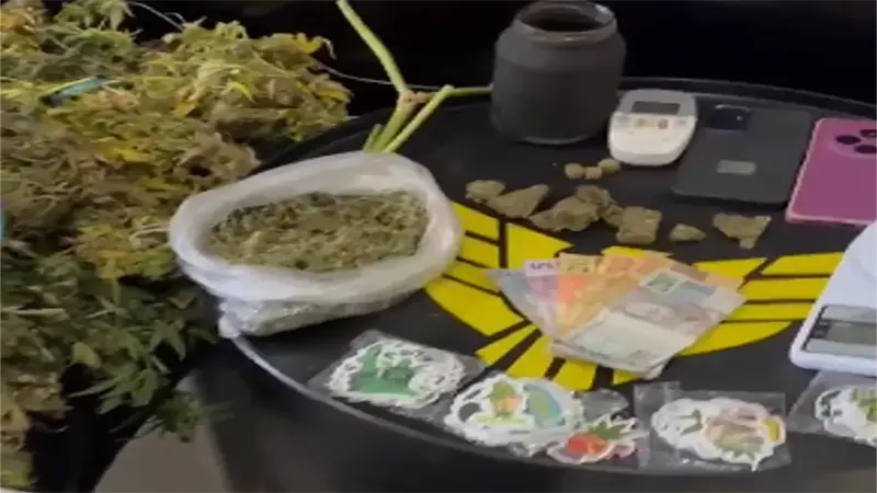 Pará de Minas – Polícia Militar MG – desmantela laboratório de drogas e prende dois suspeitos