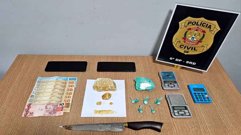 PCDF deflagra Operação Rapunzel e prende dupla por tráfico de drogas no Paranoá Parque