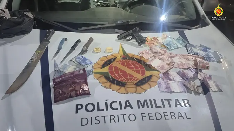 Mulher é detida por tráfico de drogas na Feirinha da Torre de TV