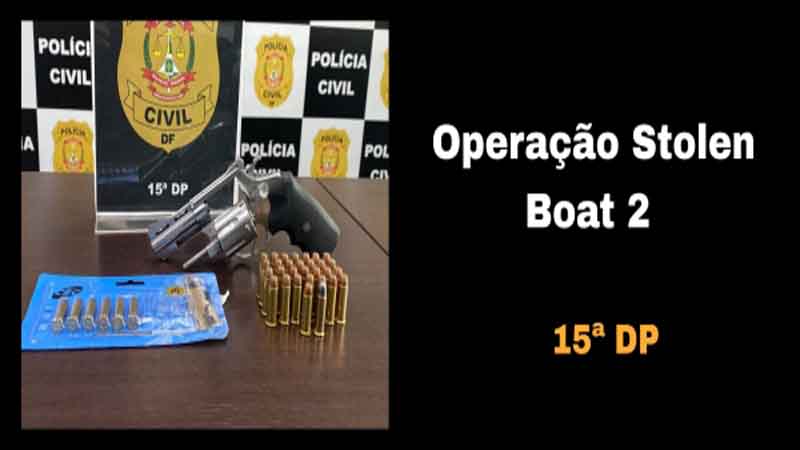 PCDF deflagra Operação Stolen Boat 2