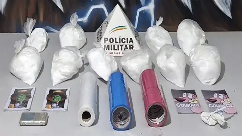 PMMG Mesquita – PM prende dois homens com 20 quilos de cocaína