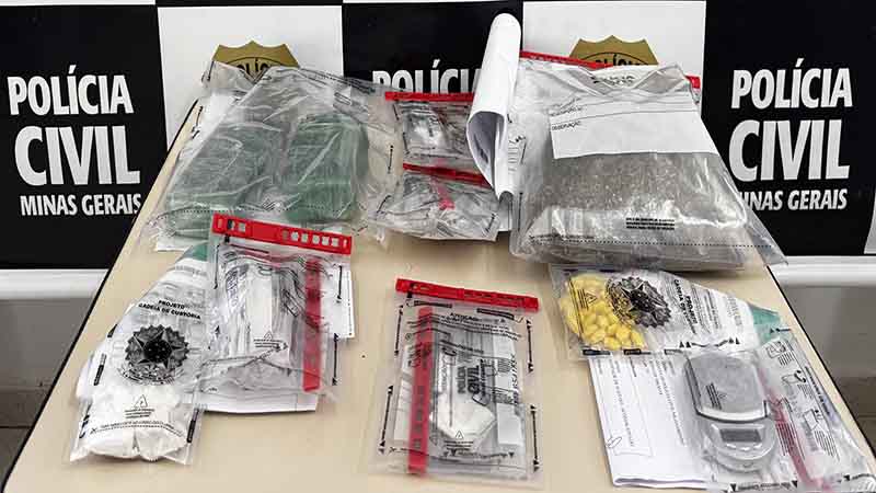 PCMG Operação Impactum mira tráfico de drogas no Sul do estado