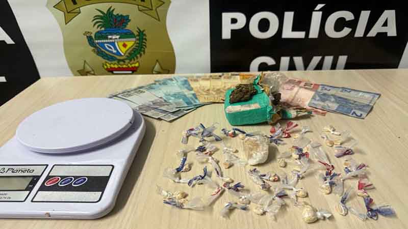 PCGO deflagra operação “Tifon” e prende homem por tráfico de drogas