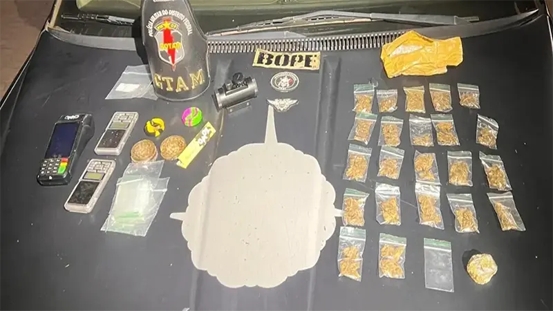 PMDF prende homem por tráfico de drogas em Vicente Pires